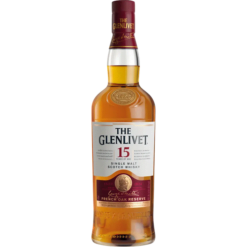 Glenlivet 15 year single malt scotch