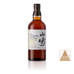 The Yamazaki 100th Anniversary 18 Years Japanese Single Malt Mizunara Oak Cask Whisky  750mL